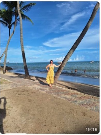 Foto da viagem de Luciana, manicure: Primeira viagem com milhas